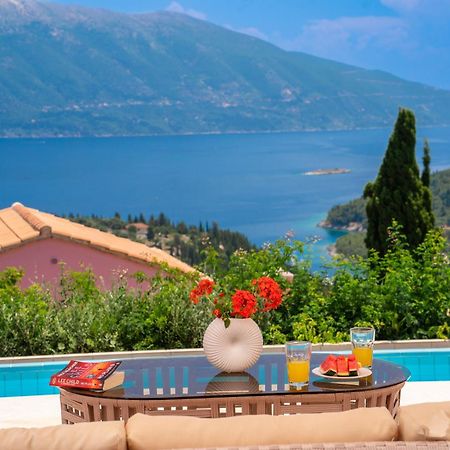 Villa Apollo Up To 8Px, Private Pool Fiskardo Buitenkant foto