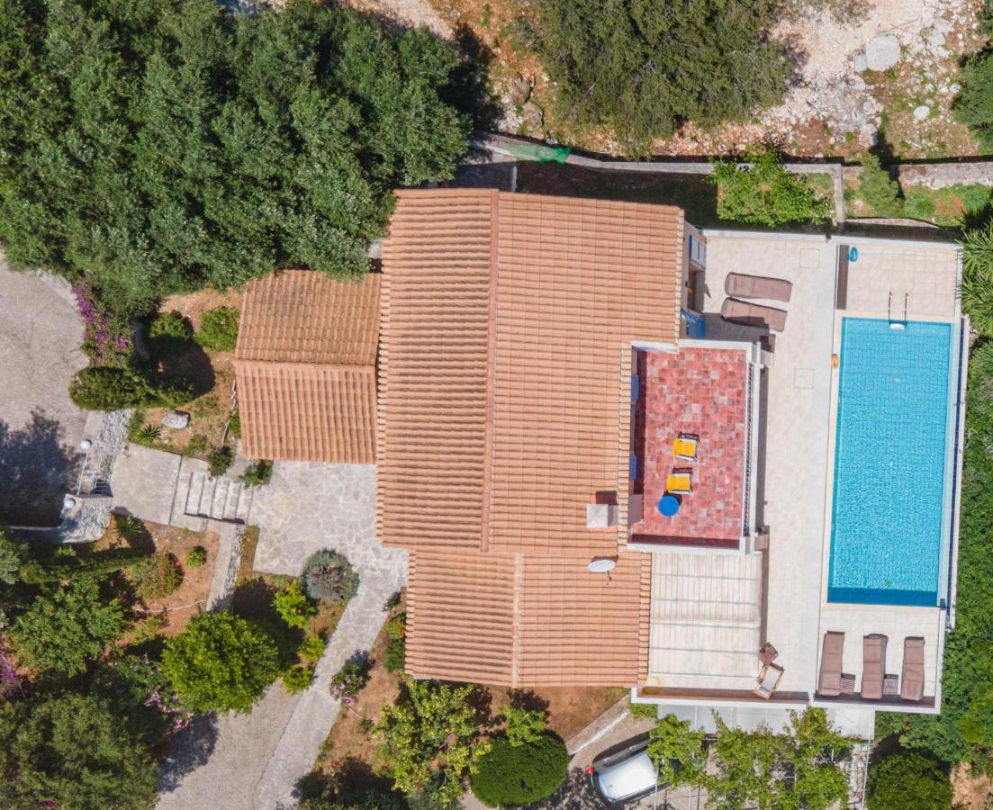 Villa Apollo Up To 8Px, Private Pool Fiskardo Buitenkant foto