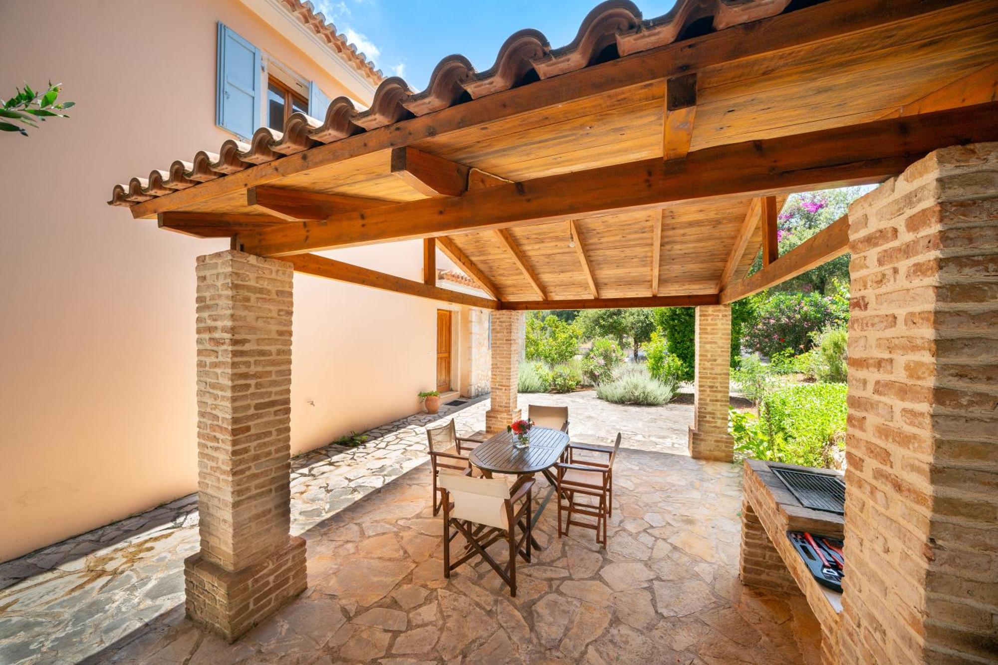 Villa Apollo Up To 8Px, Private Pool Fiskardo Buitenkant foto