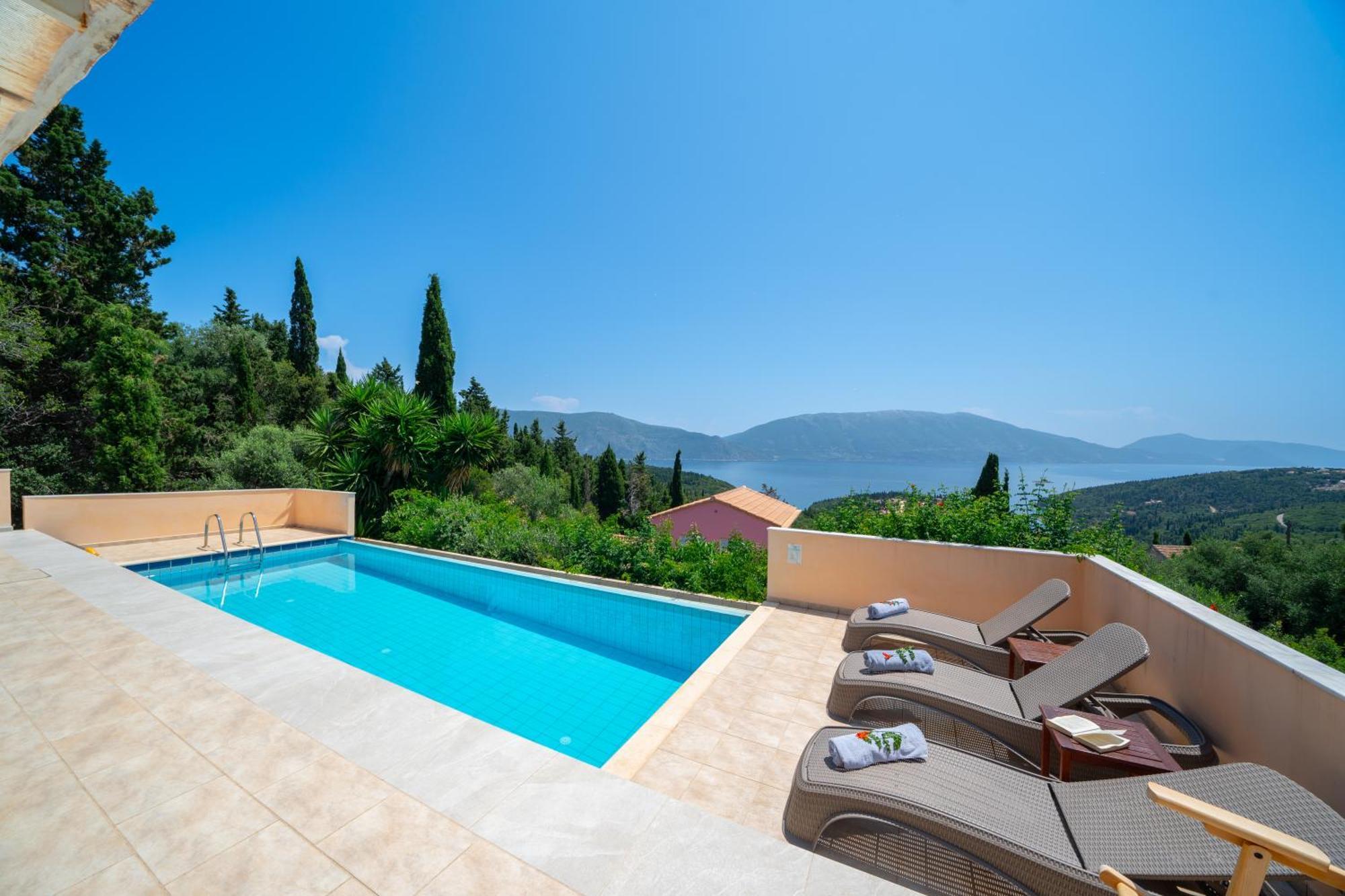 Villa Apollo Up To 8Px, Private Pool Fiskardo Buitenkant foto